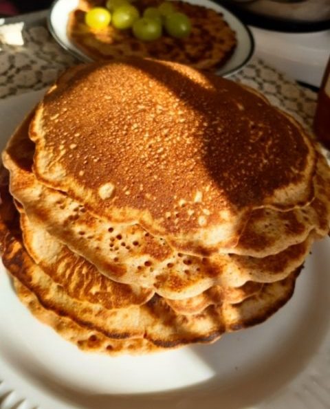 Chai pancakes sem glúten e sem lactose - Laura Oliveira